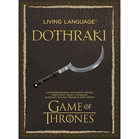 Living Language Dothraki