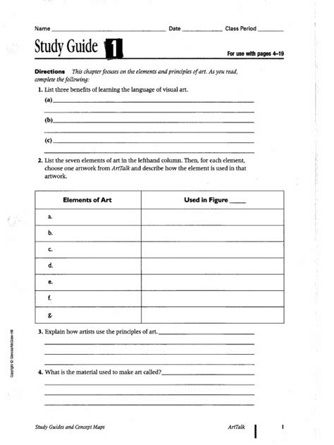 Living With Art Study Guide