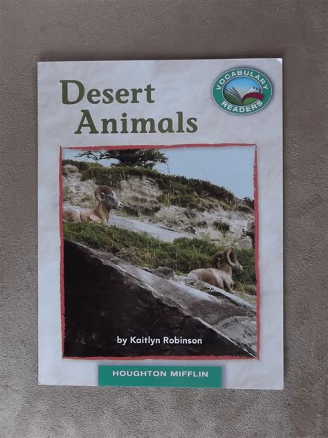 Full Download Living Desert Houghton Mifflin 