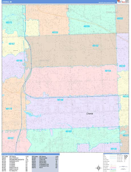 Livonia Zip Code