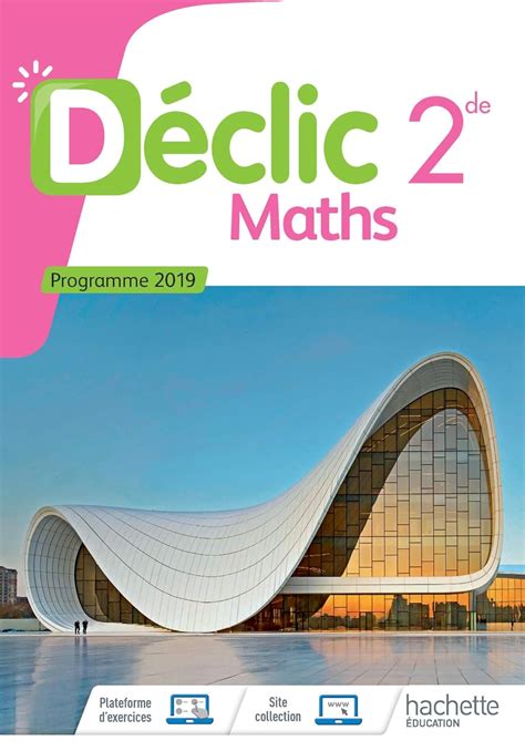 Livre De Maths Seconde Declic