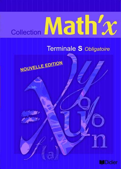 Livre Math X Terminale S Correction