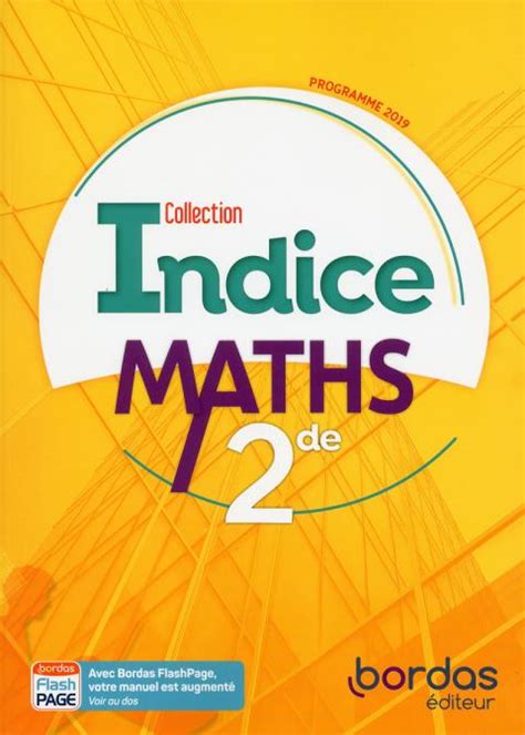 Livre Maths Seconde Exercices