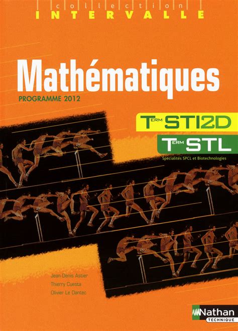 Read Online Livre De Mathematique Terminale Sti2D 