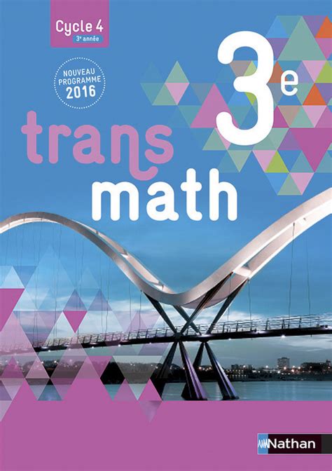 Download Livre Math 3Eme Transmath Nathan 
