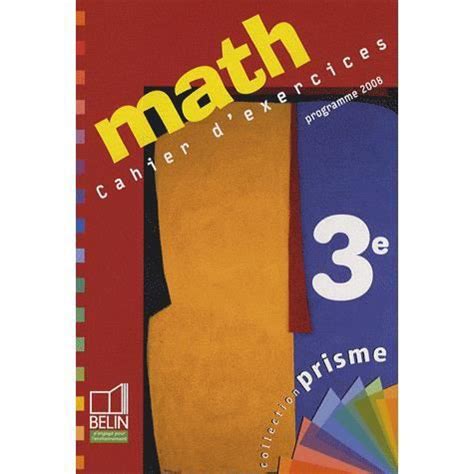 Read Livre Maths 3Eme Belin 2008 