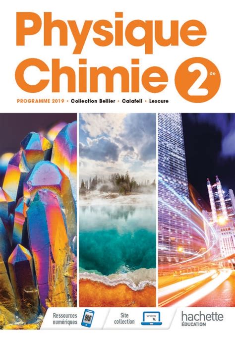 Full Download Livre Physique Chimie Seconde Hachette 
