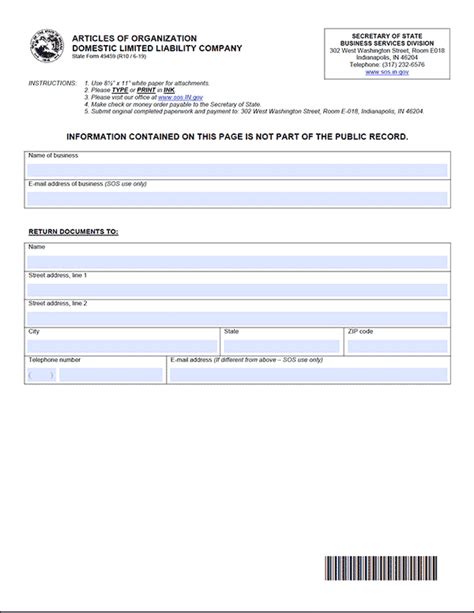 llc indiana