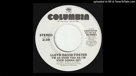 lloyd david foster biography