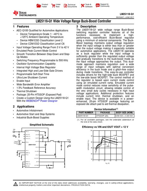 Full Download Lm25118 Wide Voltage Range Buck Boost Controller Datasheet 