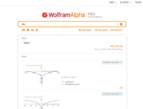 ln(e^x) - Wolfram Alpha