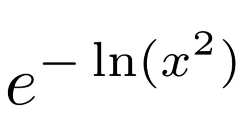 Ln 1 Epsilon