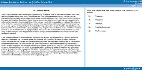 Lnat Practice Questions
