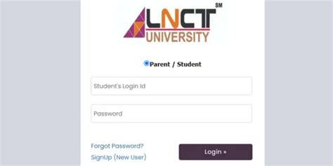 Lnct Login Id