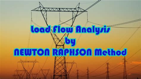 Download Load Flow Analysis Using Matlab Thesis 
