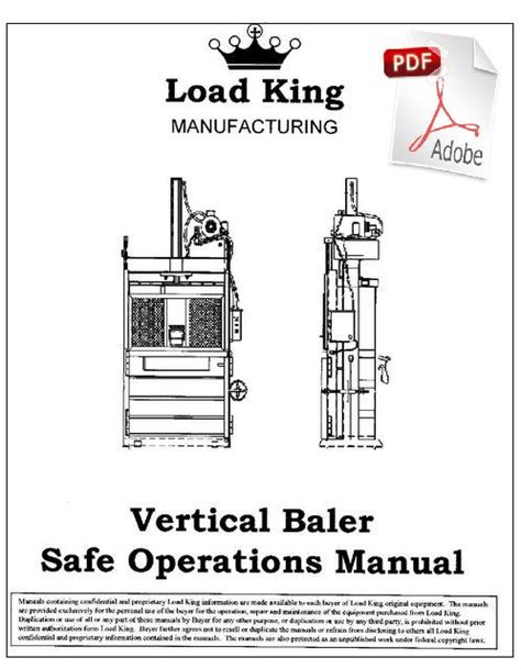 Read Load King Baler User Manuals 