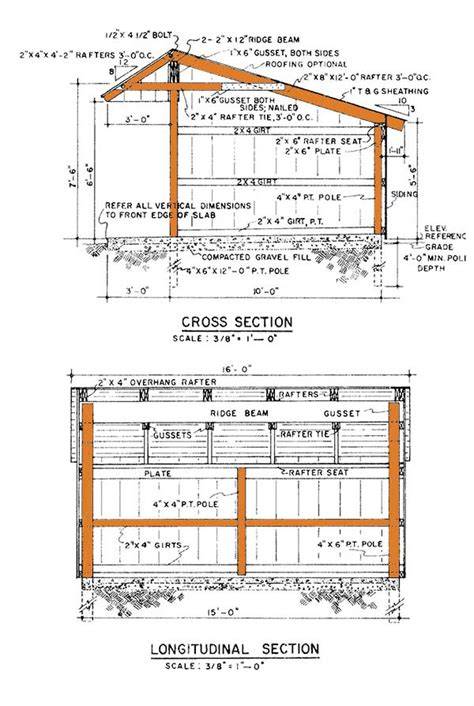 loafing shed plans