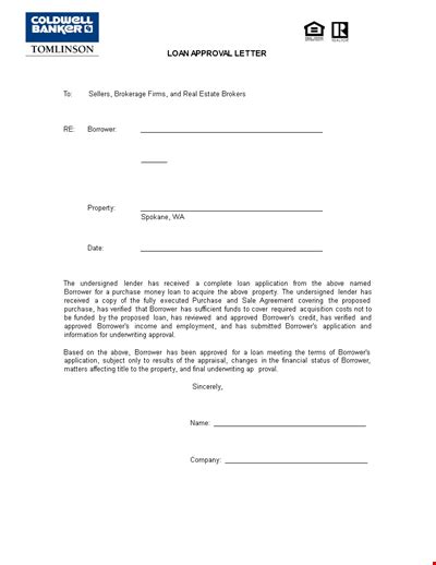 Loan Approval Message