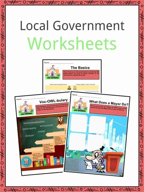 Local And State Government Worksheets K12 Workbook State And Local Government Worksheet - State And Local Government Worksheet
