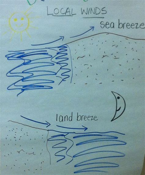 Local Winds Unit Spectacular Science Sea Breeze And Land Breeze Worksheet - Sea Breeze And Land Breeze Worksheet