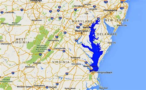 Location Setting For Chesapeake Shore