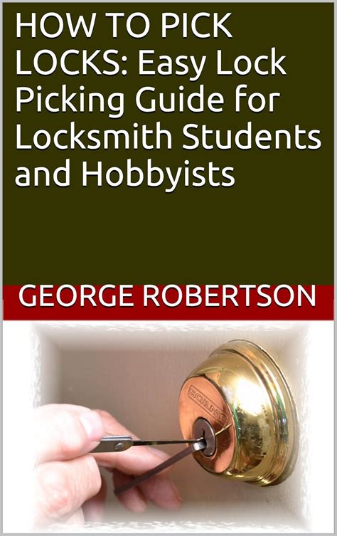 Lock Picking Made Easy Locksmith Instruction Book