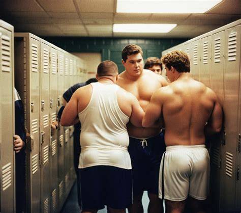 locker room nude men