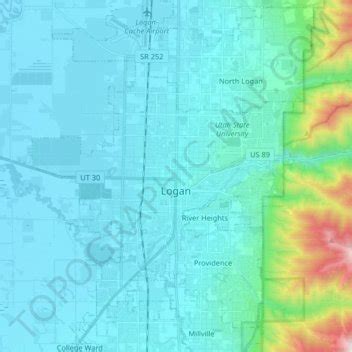 logan utah elevation