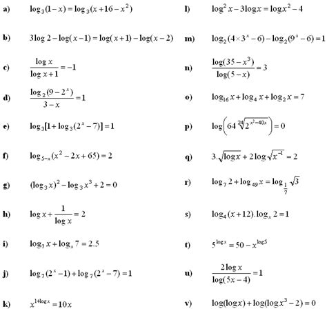 Full Download Logarithm Problems And Solutions For Class 11 