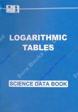 Logarithmic Tables Science Data Book