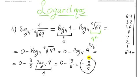logaritmos 4 eso pdf