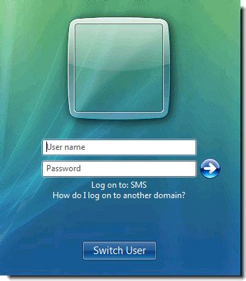 logga in i annan domän