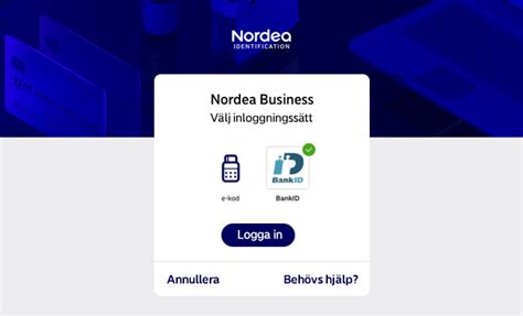 logga in nordea