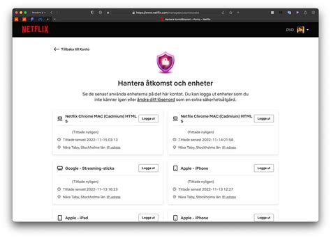 logga in på netflix