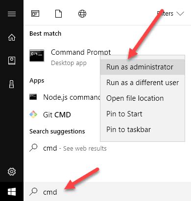 logga in som administratör windows 10