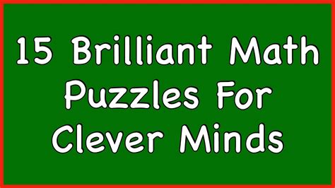 Logic Puzzles Advanced Brilliant Math Amp Science Wiki Advanced Math Puzzles - Advanced Math Puzzles