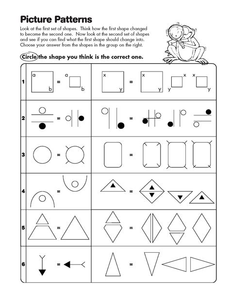 Logic Worksheets With Shapes For Kindergarten Students Kindergarten Logic Worksheets - Kindergarten Logic Worksheets