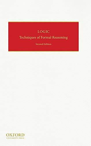 Read Logic Techniques Of Formal Reasoning Second Edition Pdf 