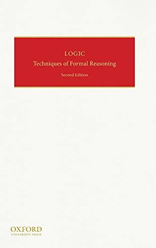Read Logic Techniques Of Formal Reasoning Second Edition Pdf 