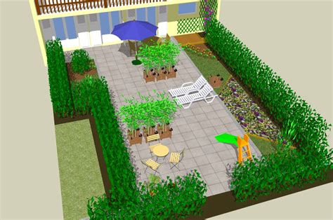 Logiciel Gratuit 3d Jardin   Sketchup Garden Conception 3d De Jardin Avec Le - Logiciel Gratuit 3d Jardin