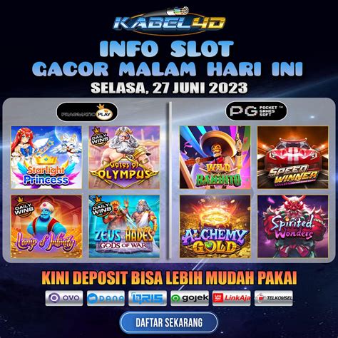 LOGIKA4D GACOR > Daftar Link Slot Deposit 10K Rupiah Via Qris