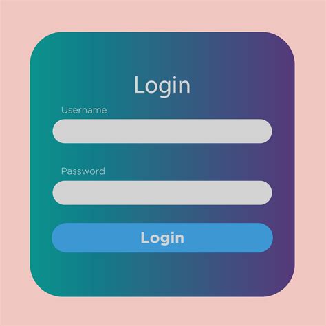 login page