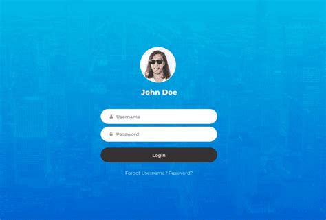 login page template in asp net