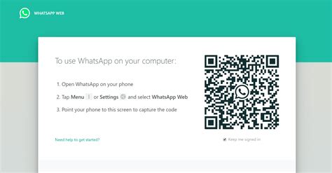 login whatsapp web