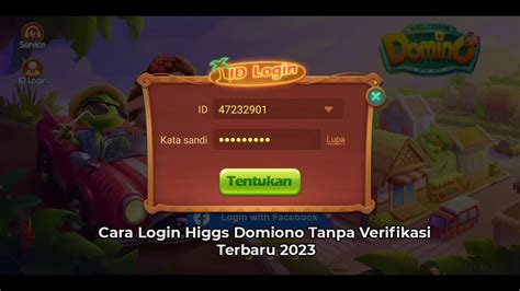 LOGIN HIGGS DOMINO - CARA MENGATASI LOGIN MUNCUL VERIFIKASI PERTANYAAN