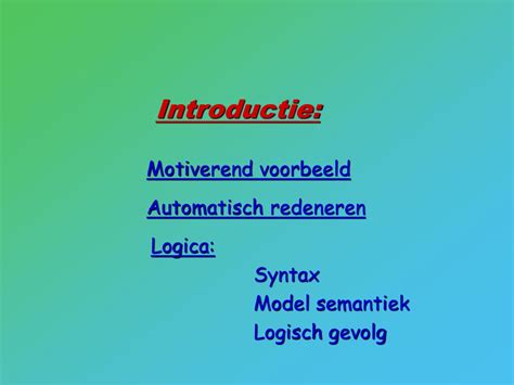 logisch gevolg