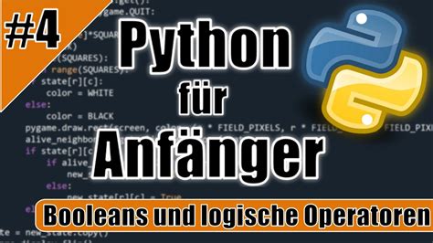 logische operatoren python