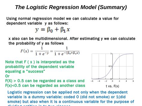 Logistic Regression From Introductory To Advanced Concepts And Applications