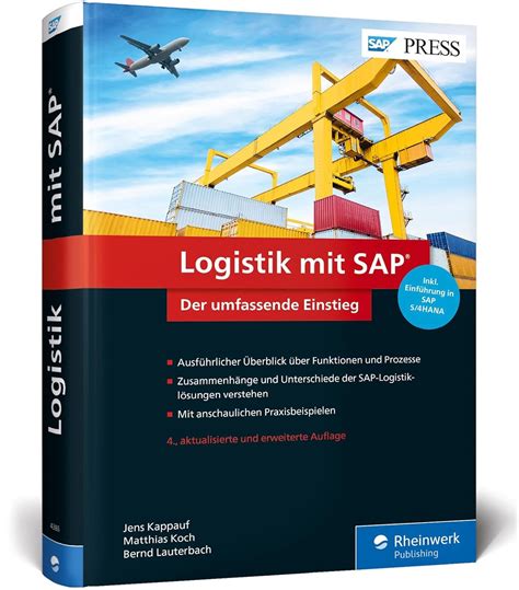 logistik mit sap umfassender uberblick uber alle