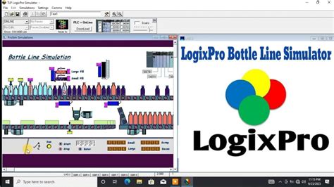 logixpro bottle line simulator solution